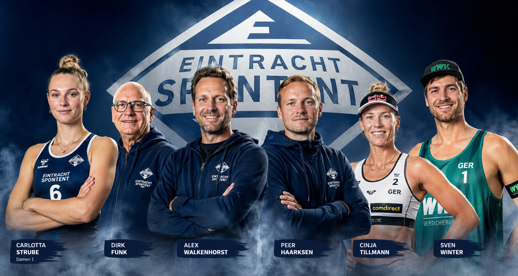 Eintracht SPONTENT Hero Grafik